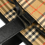 Burberry Nova Check Tote Nylon and Leather - image 6