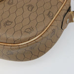 Christian Dior Vintage Honeycomb Shoulder Bag Canvas and Leather - image 10