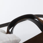 Salvatore Ferragamo Gancini handbag Suede - image 18