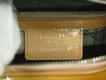 Christian Dior Vintage Lady Dior Bag Cannage Quilt Patent Medium - image 5
