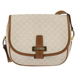 Celine Vintage Macadam Shoulder Bag Canvas and Leather - image 18