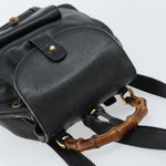 Gucci Vintage Bamboo Backpack Leather Mini - image 14