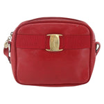 Salvatore Ferragamo Vara Bow camera Shoulder Bag Leather - image 1