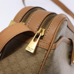 Celine Vintage Macadam Shoulder Bag Canvas and Leather - image 12