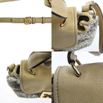 Chloe Elsie Shoulder Bag Tweed Leather - image 17