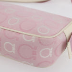 Salvatore Ferragamo Gancini Shoulder Bag Canvas - image 10