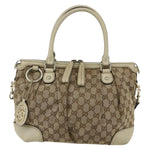 Gucci Sukey Top Handle Satchel GG Coated Canvas Medium - image 1