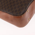 Celine Vintage Macadam Shoulder Bag Canvas and Leather - image 11