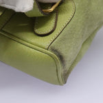 Gucci Gucci bamboo backpack daim mini - image 11