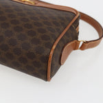 Celine Vintage Macadam Shoulder Bag Canvas and Leather - image 9
