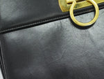 Salvatore Ferragamo Gancini Shoulder Bag Leather - image 10