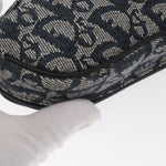 Christian Dior Saddle Zip Pouch Diorissimo Canvas - image 10