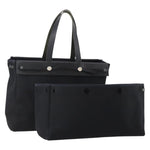 Hermes Herbag Cabas Toile and Leather GM - image 14