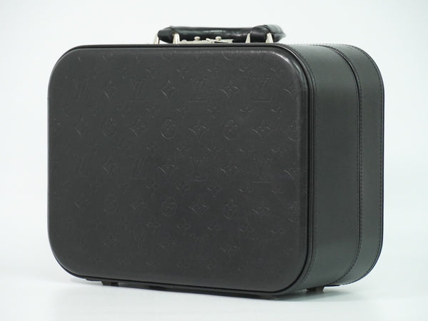 Louis Vuitton Valisette Handbag Monogram Glace Leather MM