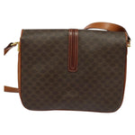 Celine Vintage Macadam Shoulder Bag Canvas and Leather - image 2