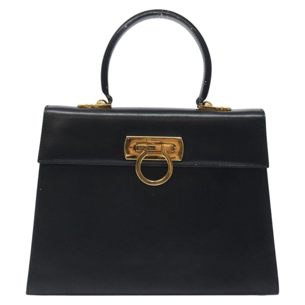 Salvatore Ferragamo Convertible Top Handle Bag Leather - image 1