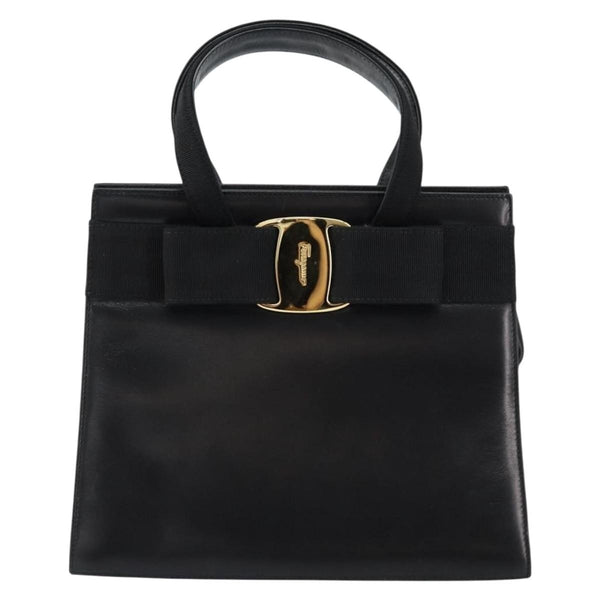 Salvatore Ferragamo Convertible Vara Bow Tote Leather Small - image 1