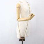 Celine Vintage Macadam Shoulder Bag Canvas and Leather - image 13