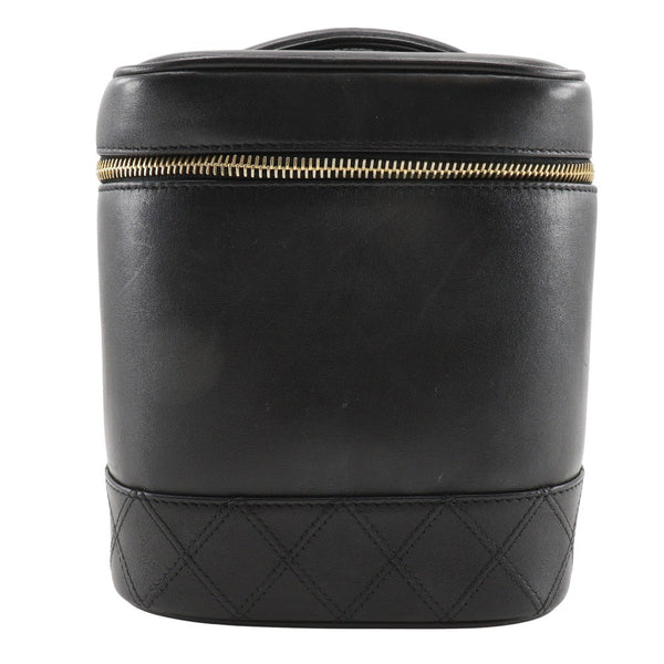 Chanel Vintage Cosmetic Case Leather Tall - image 1