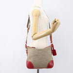 Prada Logo Zip Crossbody Bag Canvas Medium - image 15