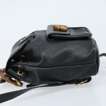 Gucci Vintage Bamboo Backpack Leather Mini - image 4