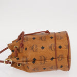 MCM Visetos Shoulder bag Canvas and Leather - image 4