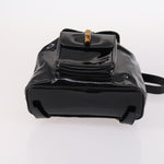 Gucci Vintage Bamboo Backpack Patent Mini - image 19