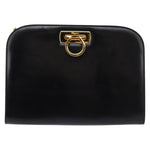 Salvatore Ferragamo Vintage Gancini Chain Shoulder Bag Leather Small - image 17