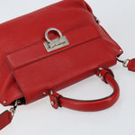 Salvatore Ferragamo Sofia Satchel Grainy Leather Large - image 14
