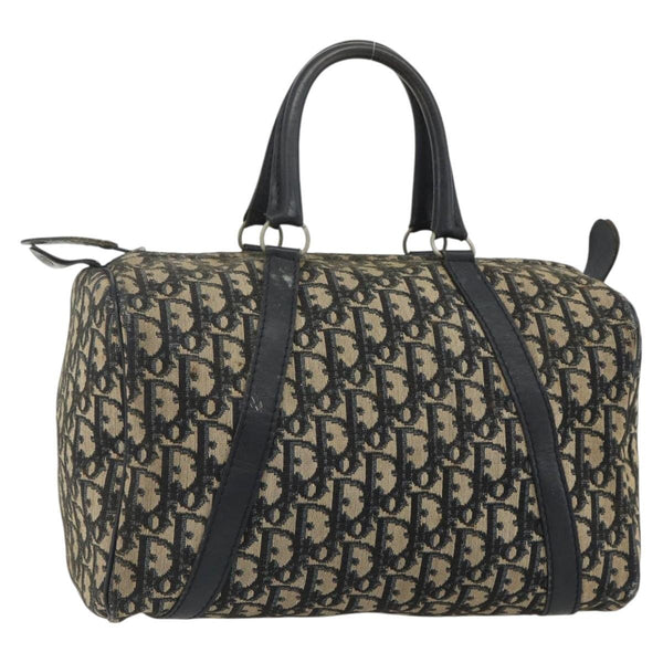 Christian Dior Vintage Trotter Boston Bag Diorissimo Canvas Large - image 1