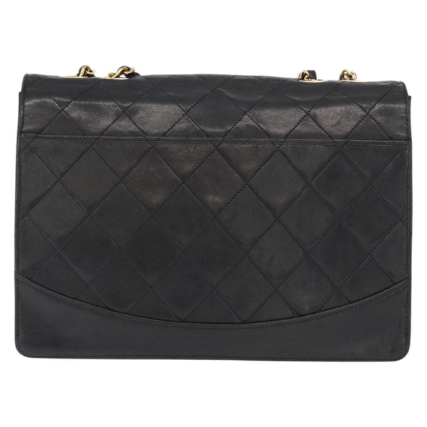Chanel Vintage Mademoiselle Lock Trapezoid Flap Bag Quilted Lambskin Medium