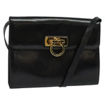Salvatore Ferragamo Gancini Shoulder Bag Leather - image 1