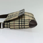 Burberry Vintage Flap Crossbody Bag Haymarket Canvas - image 3