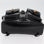 Gucci Vintage Bamboo Backpack Patent leather - image 14