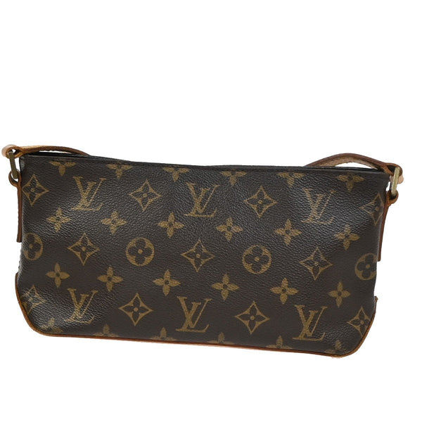 Louis Vuitton Trotteur Handbag Monogram Canvas