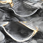 Prada Bow Tie Pleated Tote Leather Large - image 16