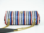 Saint Laurent Jamie Flap Bag Quilted Printed Silk Medium - image 13