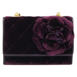 Chanel Wallet on Chain Quilted Velvet - image 2