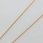 Christian Dior Logo Flower Necklace Metal - image 6