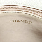 Chanel Vintage Slit Pocket Shoulder Bag Quilted Caviar Medium - image 7