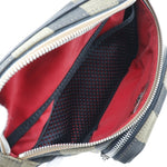 Fendi Front Pocket Waist Bag Pequin Canvas - image 4