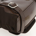 Gucci Vintage Bamboo Backpack Nylon and Patent Leather Mini - image 12