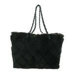 Chanel Chain Tote Lapin Fur Large - image 1