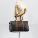 Christian Dior Vintage Honeycomb Boston bag Canvas and Leather - image 13