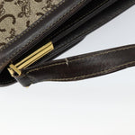 Celine C Sulky Shoulder bag Canvas and Leather - image 18