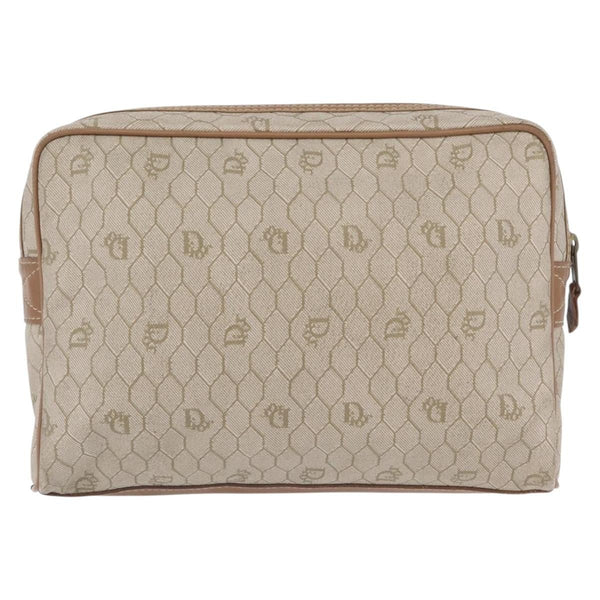 Christian Dior Vintage honeycomb clutch Canvas