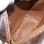 Celine Vintage Macadam Shoulder Bag Canvas and Leather - image 5