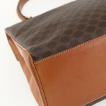 Celine Vintage Macadam Handbag Canvas and Leather - image 10