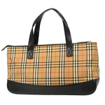 Burberry Nova Check Tote Nylon and Leather - image 2