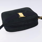 Salvatore Ferragamo Vala Shoulder Bag Suede - image 15